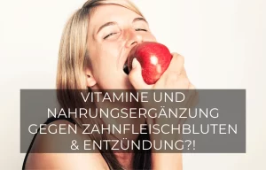 Zahnfleischbluten: Vitamine und Nahrungsergänzung | GREEN LEAN MARINE®